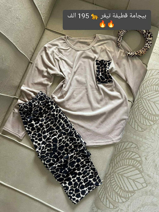 الجديدة شتوي 🥶 بيجامة قطيف تيغر 🐆 195 الف